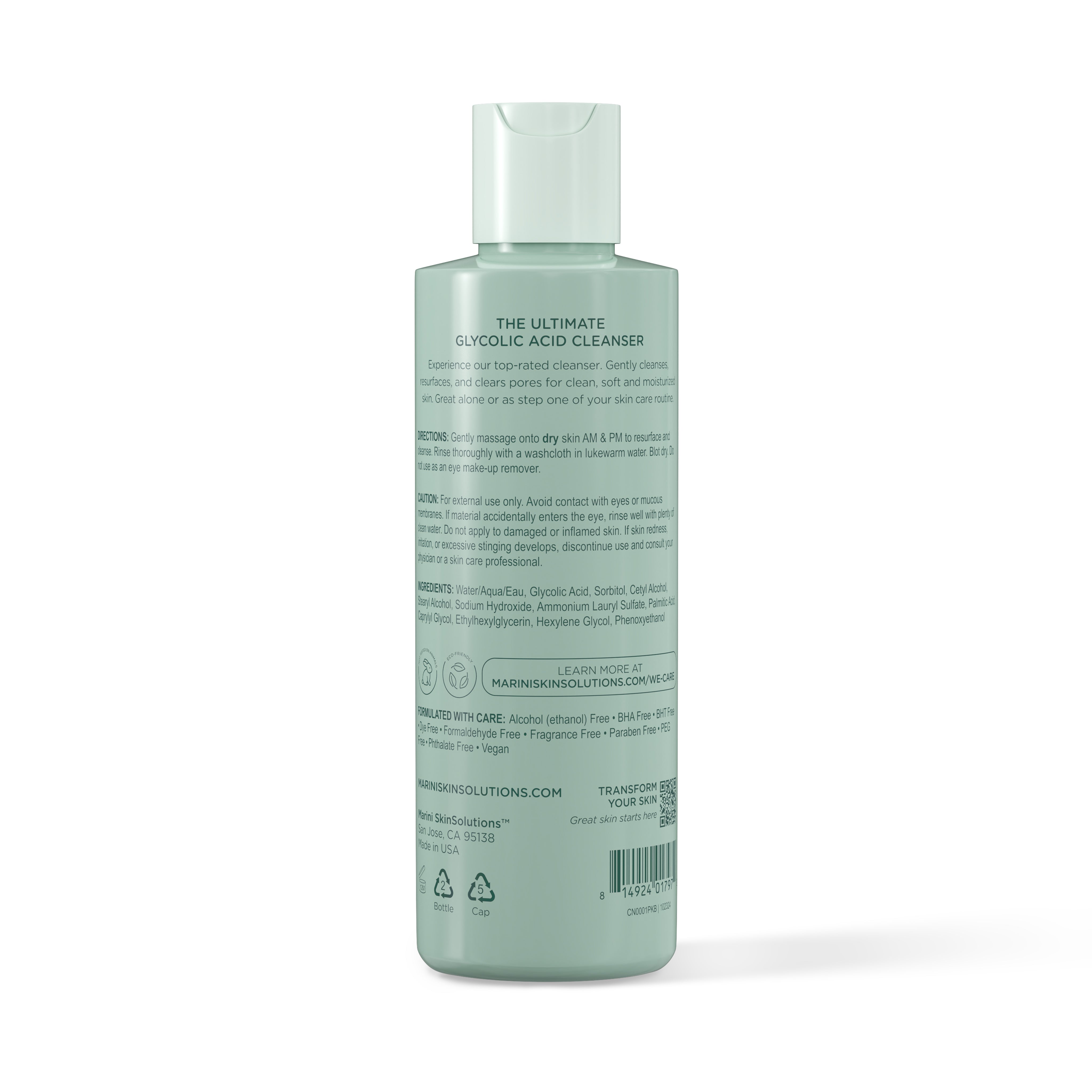 Marini Skin Solutions Bioglycolic® Face Cleanser