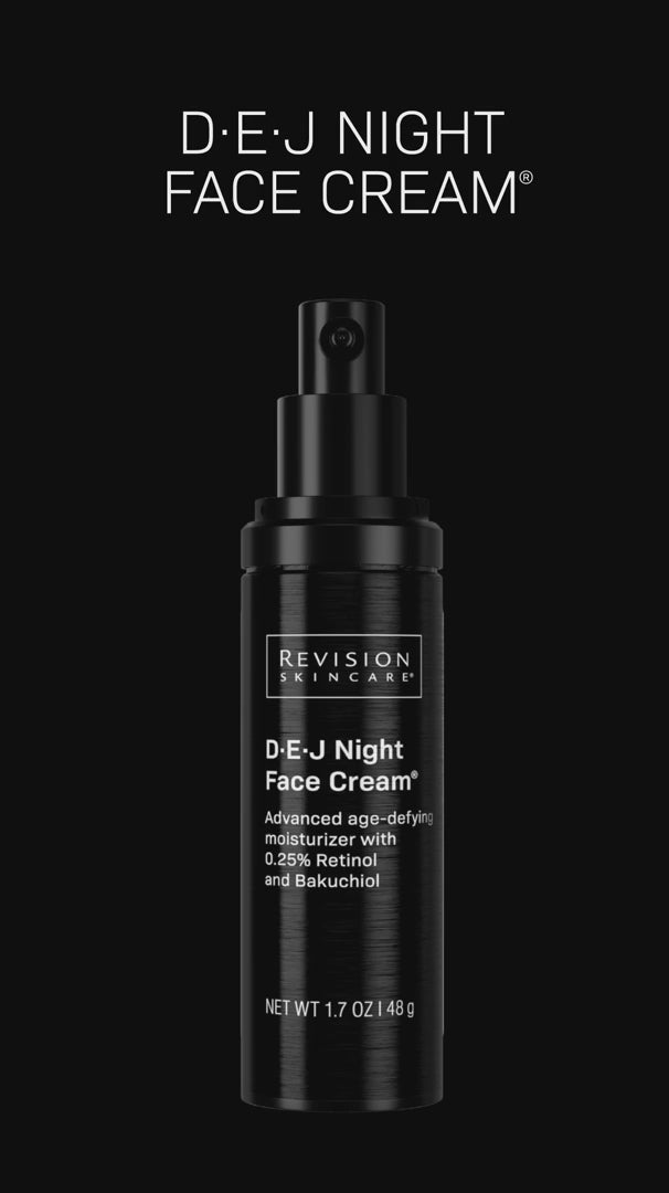 Load video: Revision Skincare D·E·J Night Face Cream