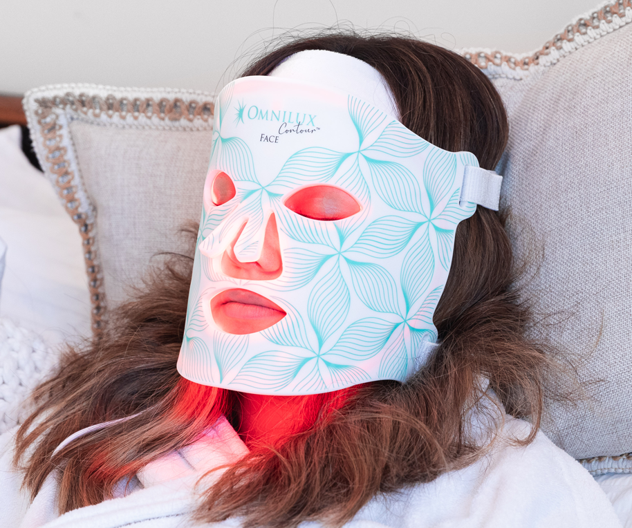 Omnilux Contour Face LED Mask | Anti-Aging Light Therapy